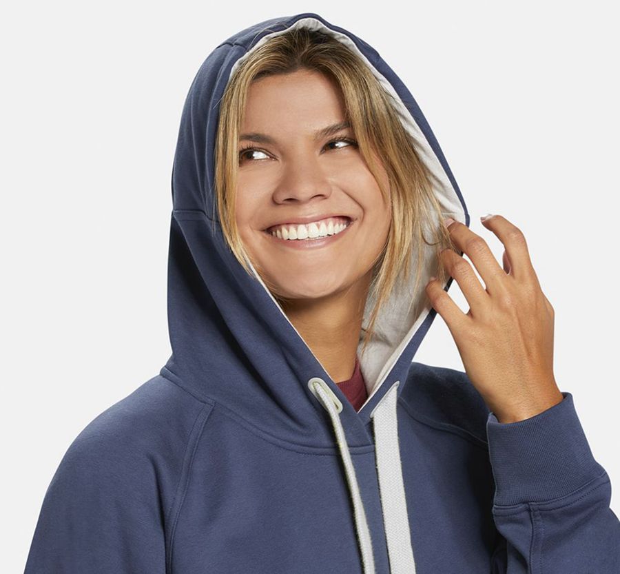 Hoka One One Unisex Bondi - Women Hoodie - Blue,Australia MRB-263589